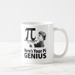 Pi-Zahlen Humor Kaffeetasse