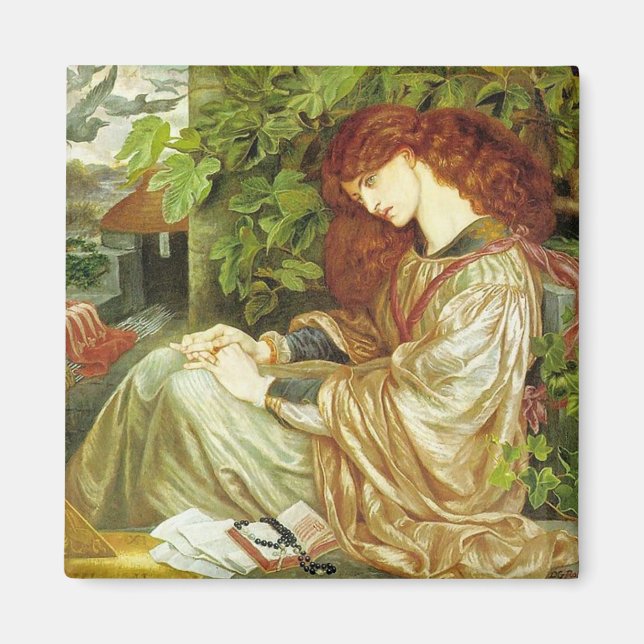 Pia De' Tolomei (schöne italienische Frau) Magnet (Vorne)