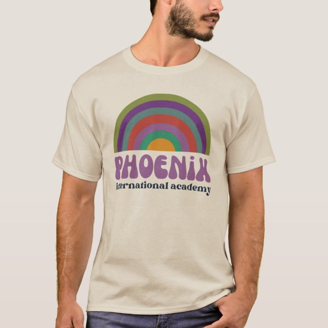 PIA Retro-T-Shirt T-Shirt (Vorderseite)