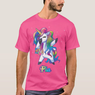 PIA Unicorn Ohrs for Girls Birthday Ohrts for Wom T-Shirt