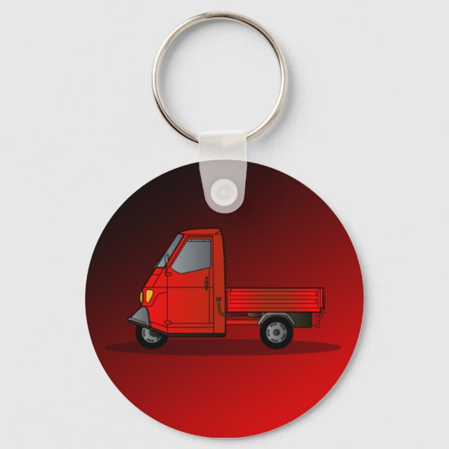 Piaggio Ape Keychain Schlüsselanhänger (Vorderseite)
