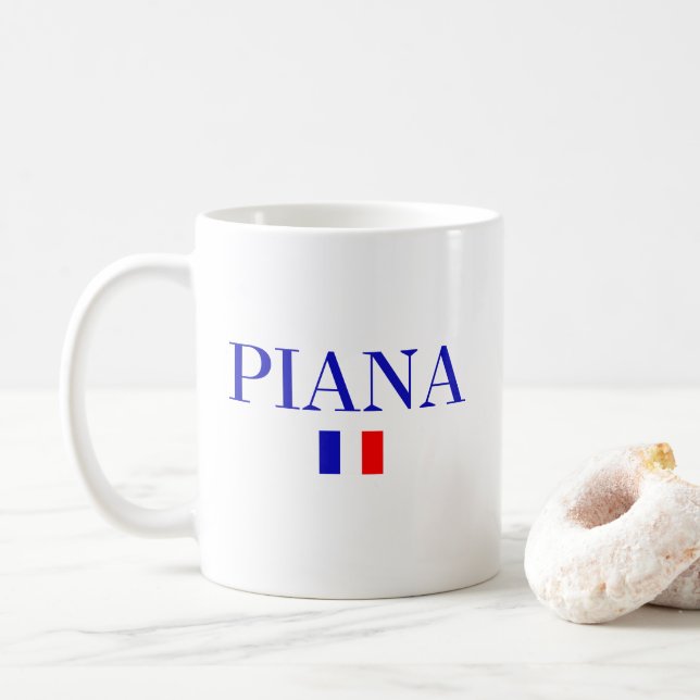 PIANA Frankreich Kaffeetasse (Mit Donut)