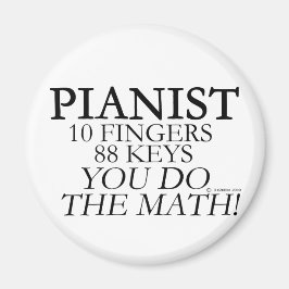 Pianist 10 Fingers 88 Keys Magnet