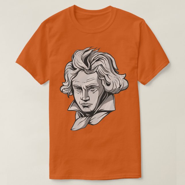 Pianist Beethoven T-Shirt (Design vorne)