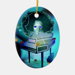 Pianist Meringue Ornament