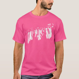 Pianist Tasten Musiknoten Klavier T-Shirt