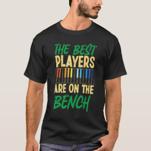 Pianistin Klavierspielerin Tastatur der besten Spi T-Shirt