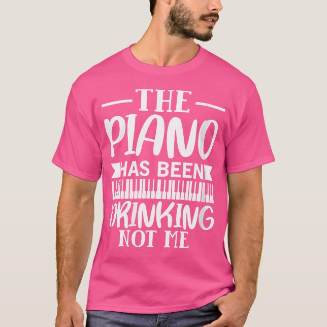 Pianistin T-Shirt (Vorderseite)