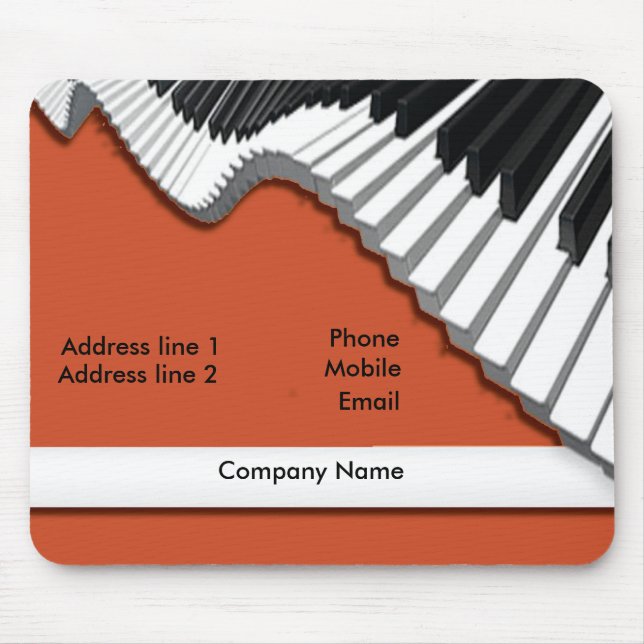 Piano2 Mousepad (Vorne)