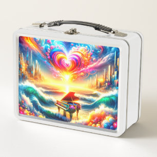 Piano Art Metall Brotdose