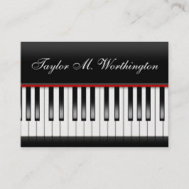 Piano Business Card - SRF Visitenkarte