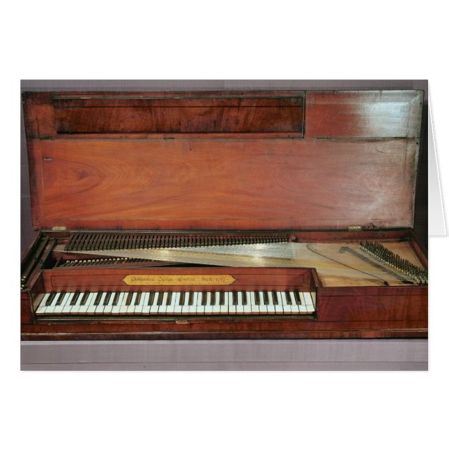 Piano carré, 1767 (photo) (Devant horizontal)