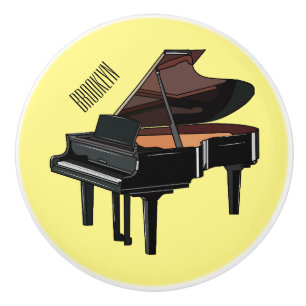 Piano-Cartoon Keramikknauf
