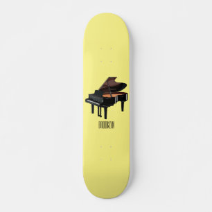 Piano-Cartoon Skateboard