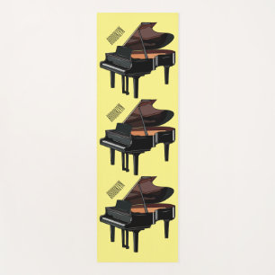 Piano-Cartoon Yogamatte