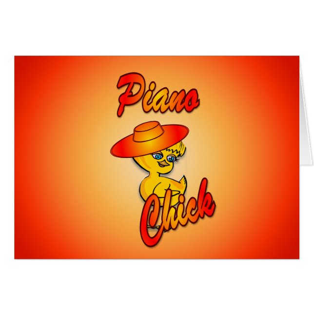 Piano Chick #5 (Vorderseite (Horizontal))