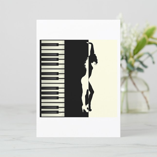Piano Dancer Einladung (Von Creator hochgeladen)