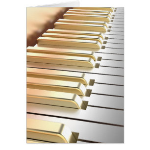 Piano d'argent et d'or