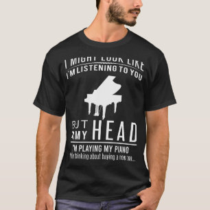 Piano Daydreamer: Das T-Shirt der imaginären Melod