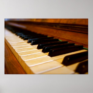 Piano Foto Poster