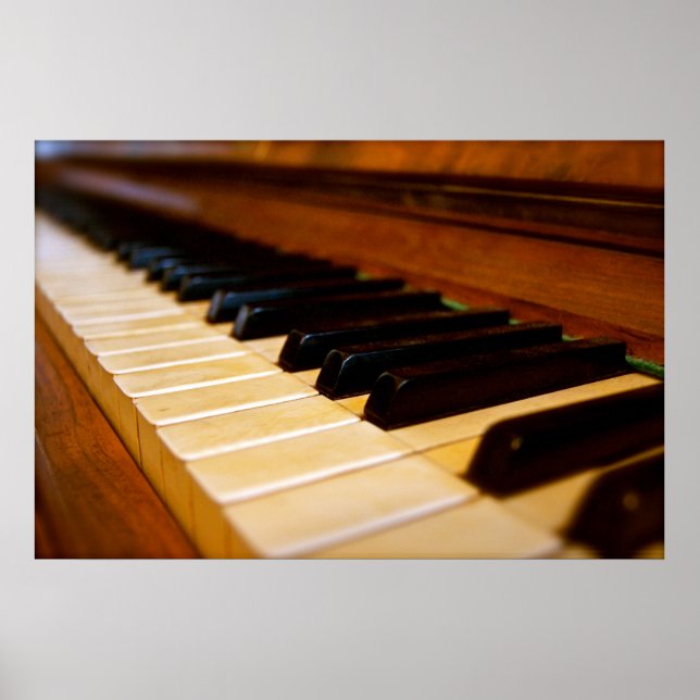 Piano Foto Poster (Vorne)