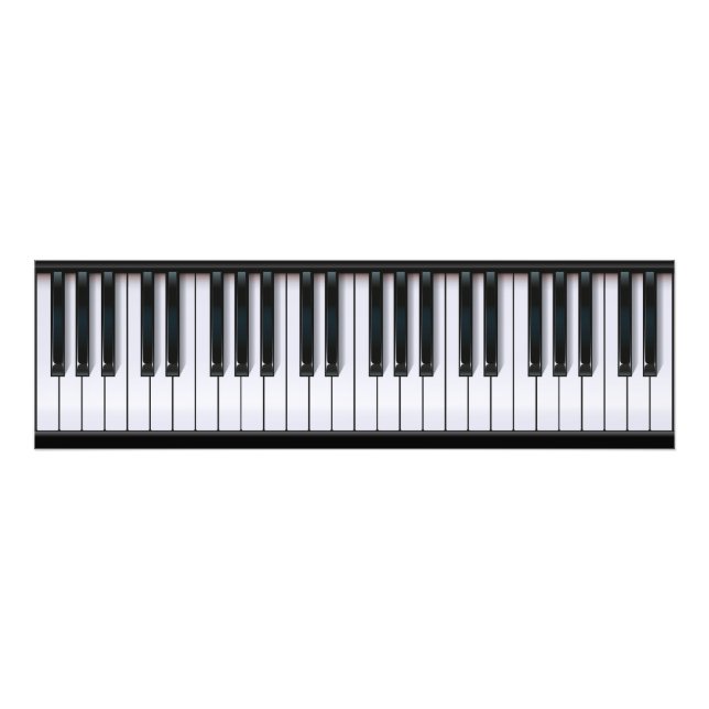 Piano Fotodruck (Vorne)