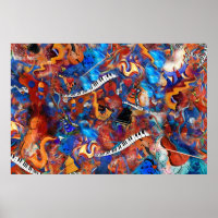 Piano Guitar Saxophone Music Madness