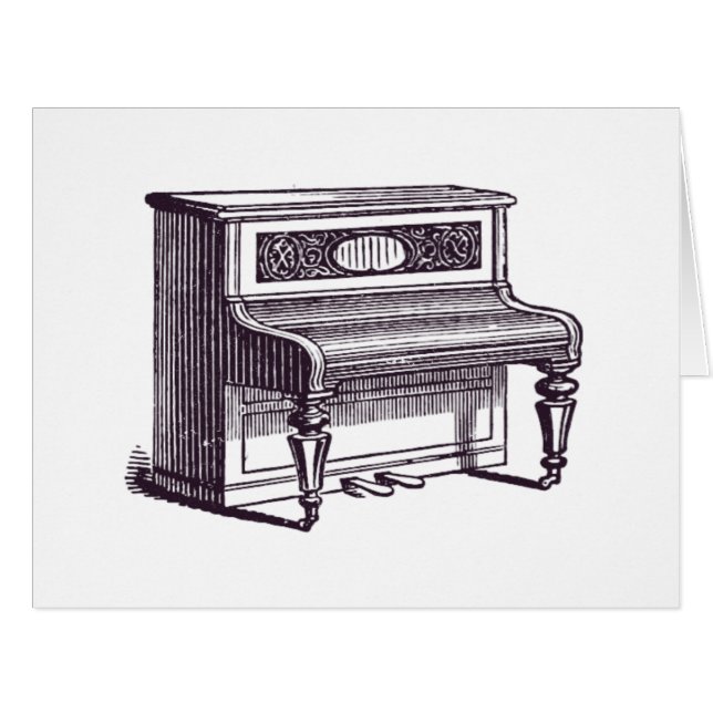 Piano haut Vintage (Devant horizontal)
