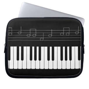 Piano keyboard laptopschutzhülle