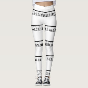 Piano Keyboard Leggings