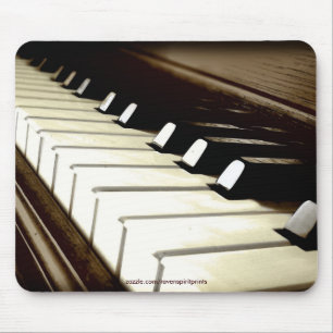 Piano Keyboard Music-amoureux du Tapis de souris d