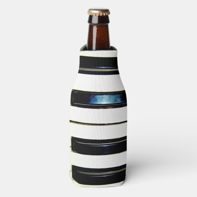 Piano Keys Flasche Cooler Flaschenkühler (Flaschenvorderseite)