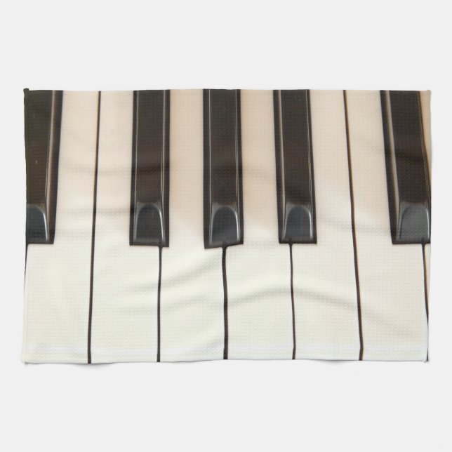 Piano Keys Handtuch (Horizontal)
