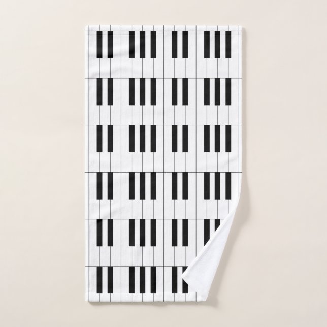 Piano Keys Handtuch (Handtuch)