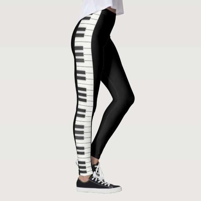 Piano Keys Leggings (Rechts)