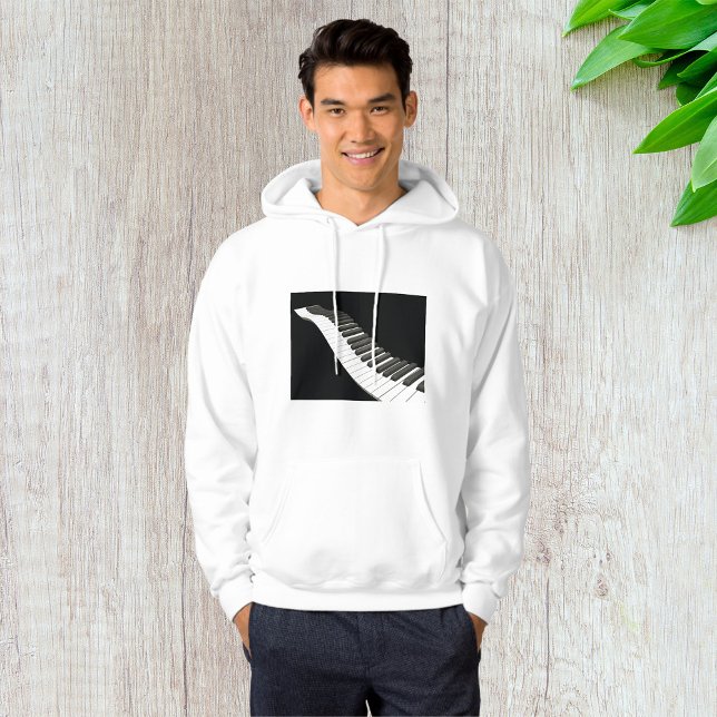Piano Keys Mens Hoodie (Von Creator hochgeladen)