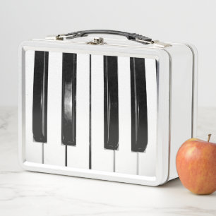 Piano Keys Metall Brotdose