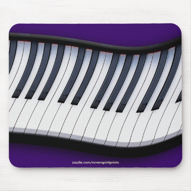 PIANO KEYS MUSIC LOVER Mousepad (Vorne)