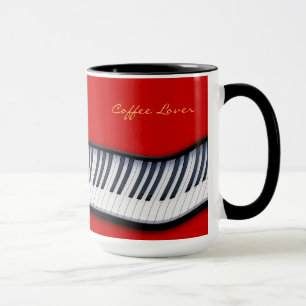 PIANO KEYS Musique-Lover Cadeau Mug