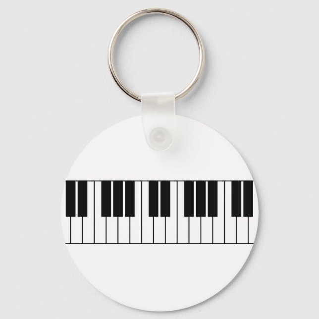 Piano Keys Schlüsselanhänger (Vorderseite)