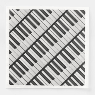 Piano Keys Serviette
