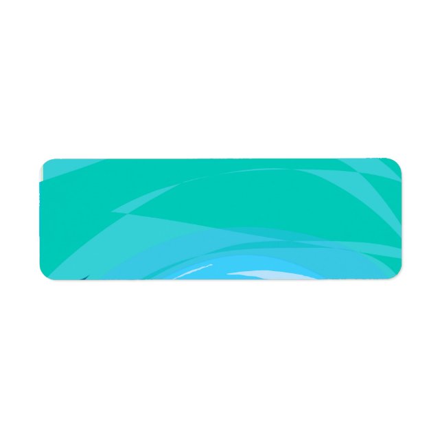PIANO KEYS & STARS Bar Bat Mitzvah Adressenlabel (Vorne)