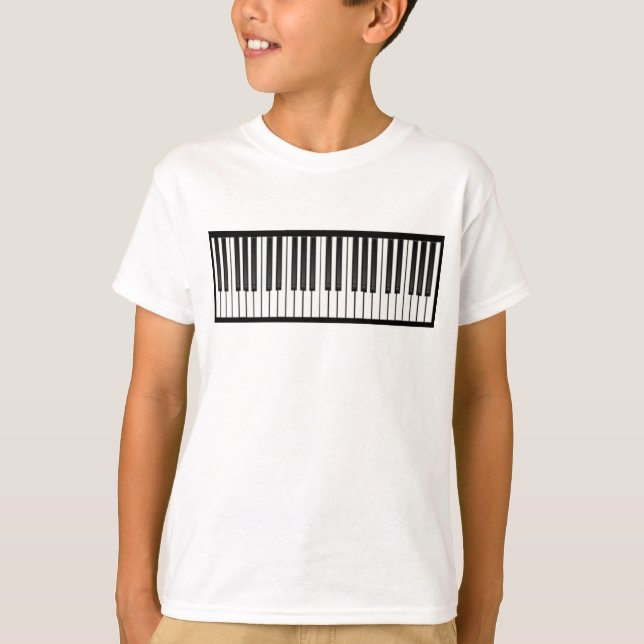 Piano Keys T-Shirt (Vorderseite)