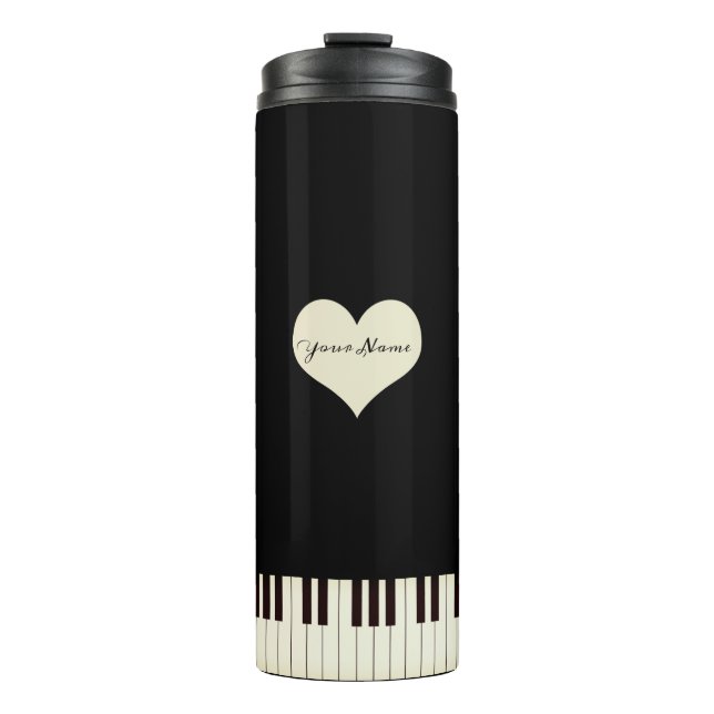 Piano Keys  Thermosbecher (Vorderseite)