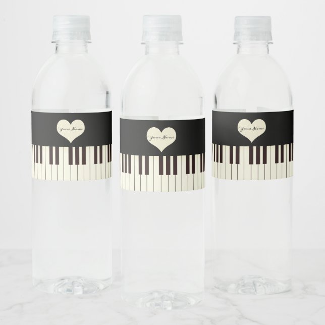 Piano Keys Votive Candle (Flaschen)