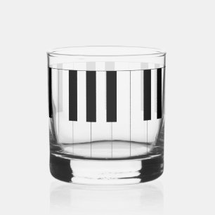 Piano Keys Whiskyglas
