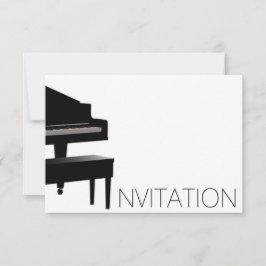 Piano Konzertfestival Einladung