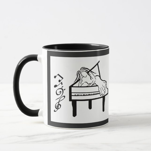 Piano Lady Tasse (Links)