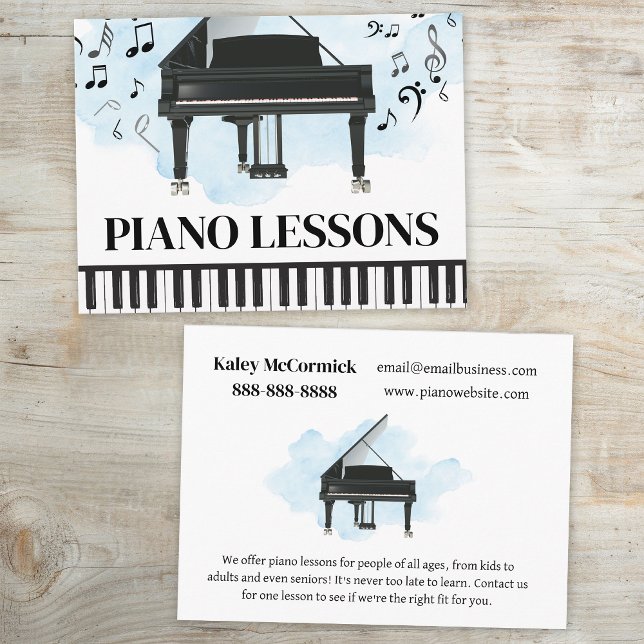 Piano Leçons Musique Circulaire Carte postale (Créateur téléchargé)