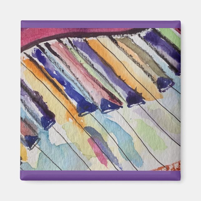 Piano-Liebhaber beachten! Magnet (Vorne)